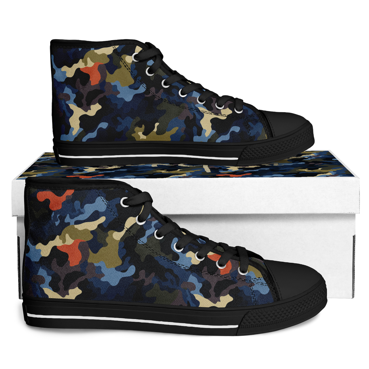 Chokefish™ Urban Peak Retro High Tops-Camouflage-017-2