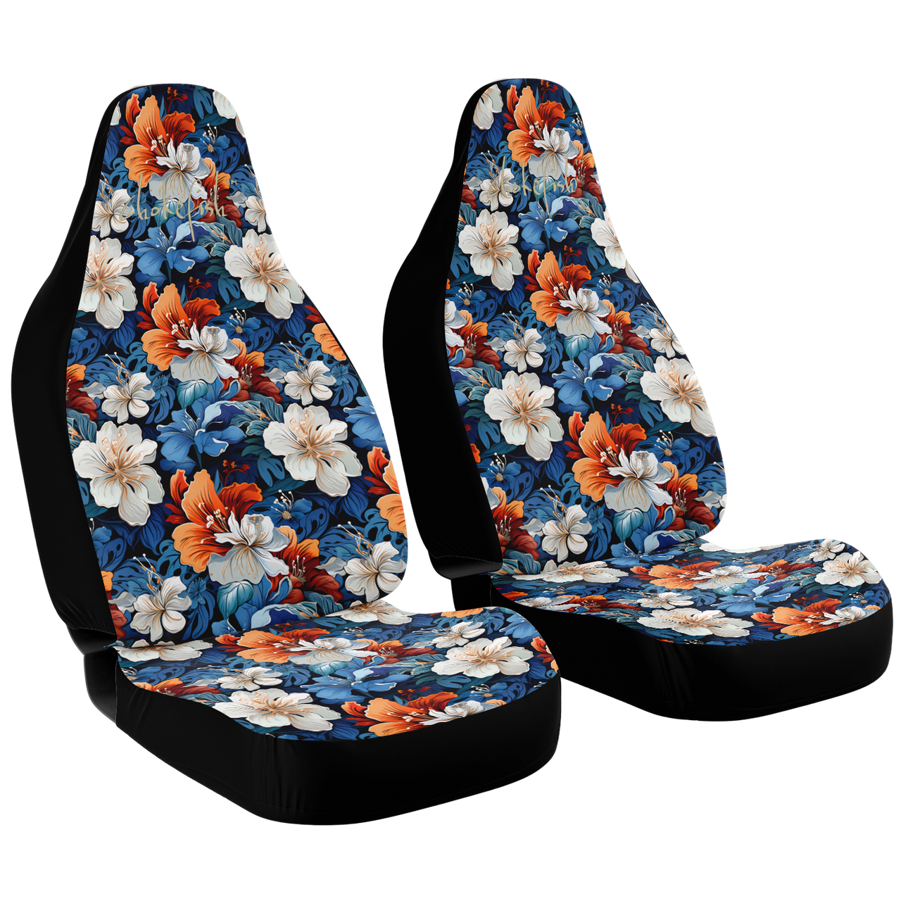 Chokefish™ Floral Seat Covers-022
