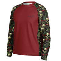Chokefish™ Long Sleeve Every Day All Weather Skulls Shirt Men's-025