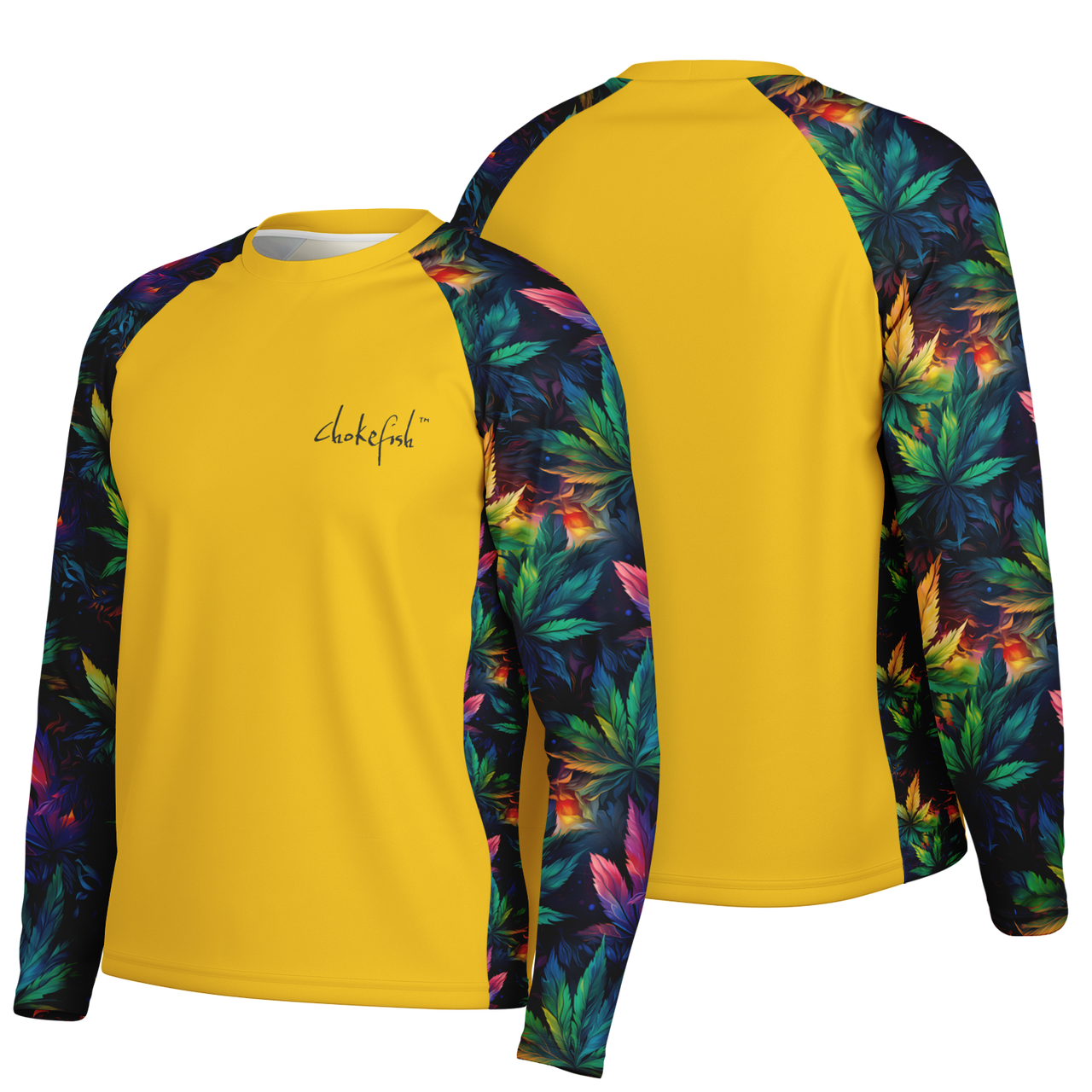 Chokefish™ Long Sleeve Every Day All Weather Cannabis Shirt Men's-013