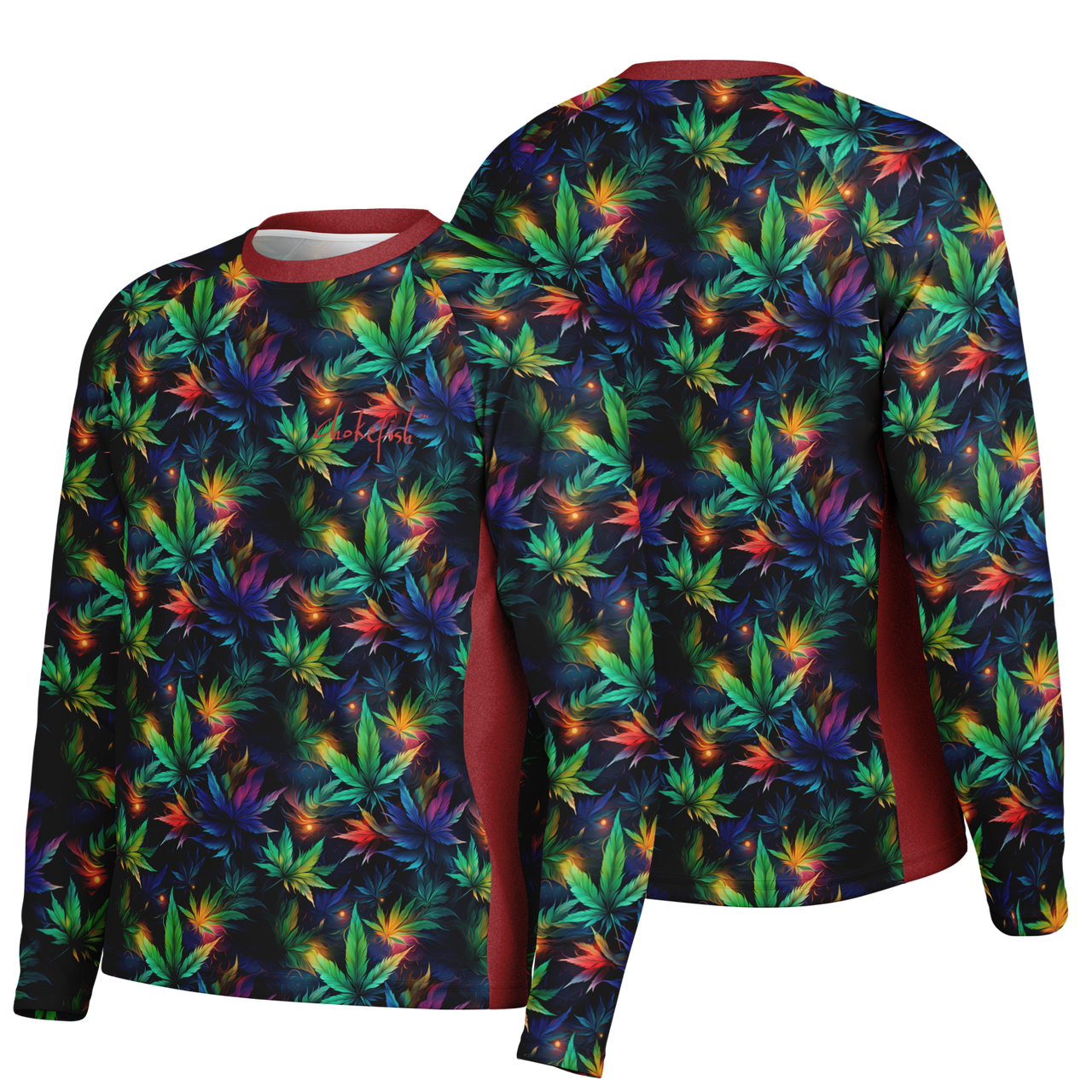 Chokefish™ Long Sleeve Every Day All Weather Cannabis Shirt Men's-027