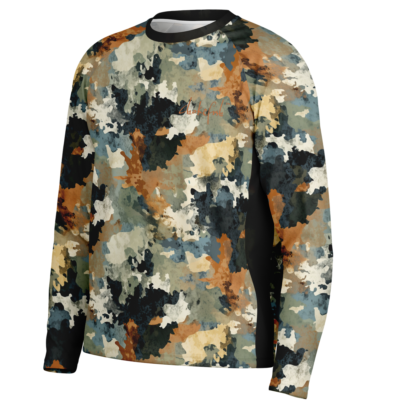 Chokefish™ Long Sleeve Every Day All Weather Acid-Wash Shirt Men's-011