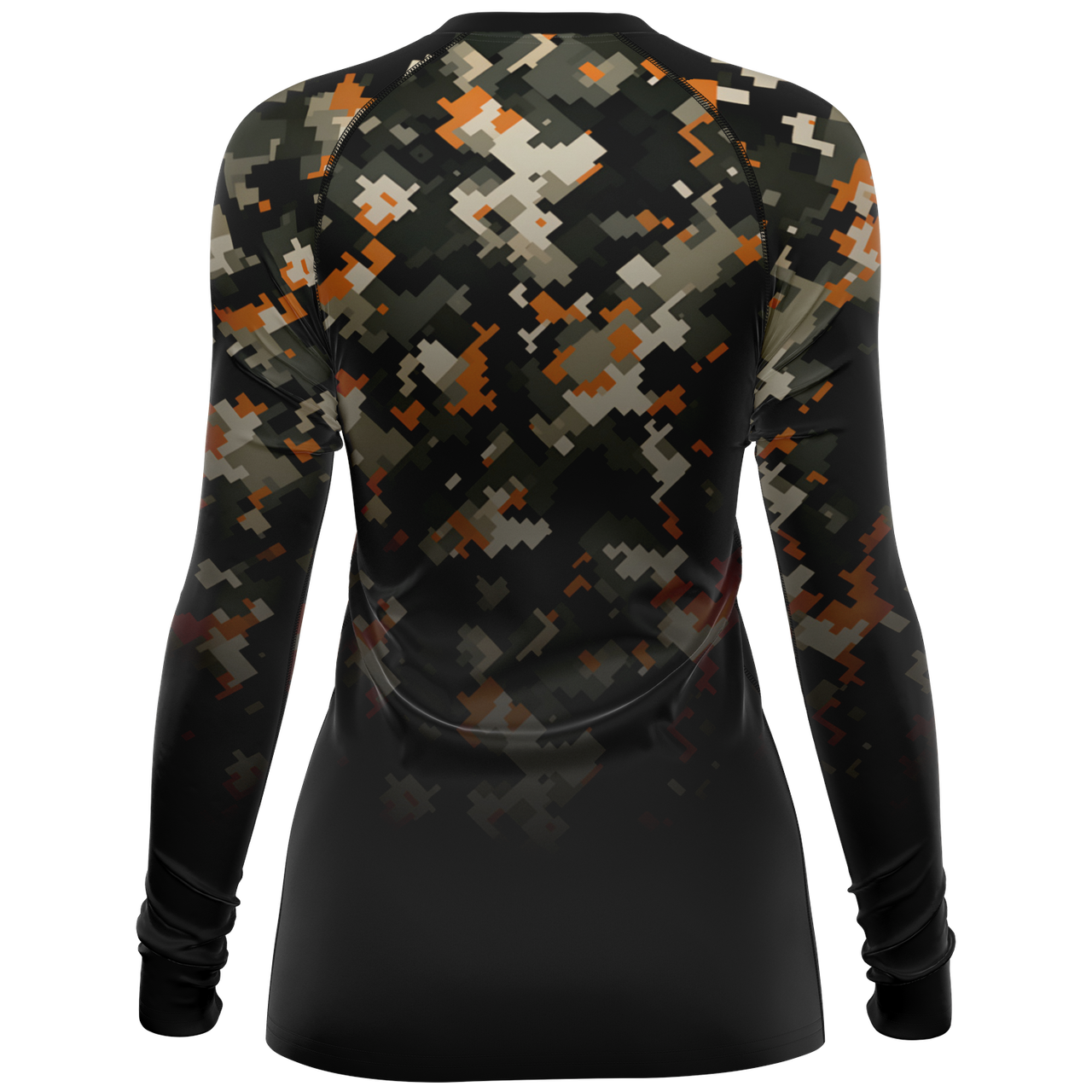 Chokefish™ Long Sleeve Rashguard Camouflage Woman's Shirt-016