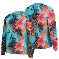 Chokefish™ Long Sleeve Every Day All Weather Acid-Wash Shirt Men's-005