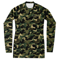Chokefish™ Long Sleeve Rashguard Camouflage Woman's Shirt-002