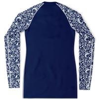 Chokefish™ Long Sleeve Rashguard Maori Woman's Shirt-003