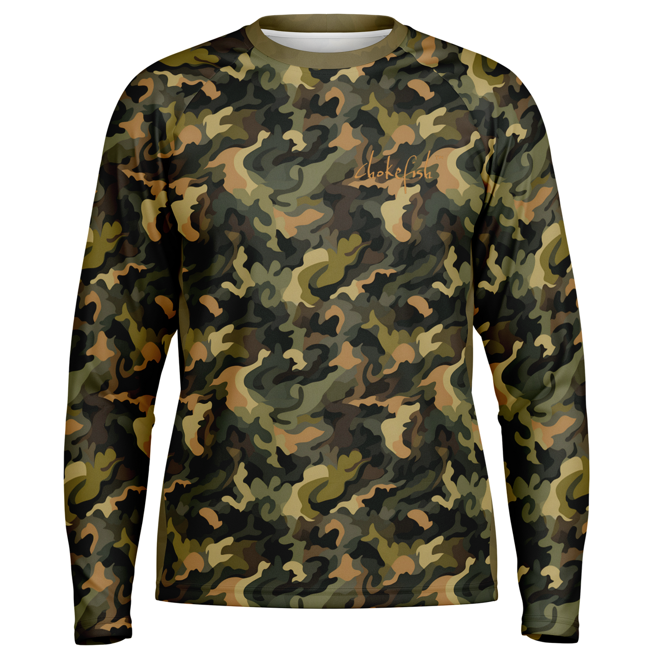 Chokefish™ Long Sleeve Every Day All Weather Camouflage Shirt Men's-011