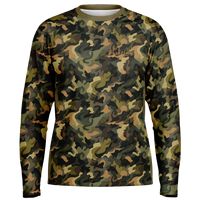 Chokefish™ Long Sleeve Every Day All Weather Camouflage Shirt Men's-011