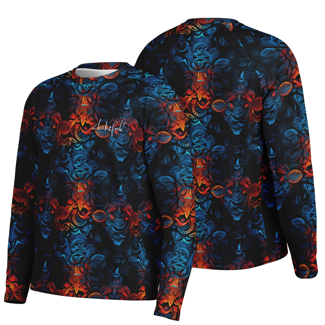 Chokefish™ Long Sleeve Every Day All Weather Sun&Saltwater Shirt Men's-006