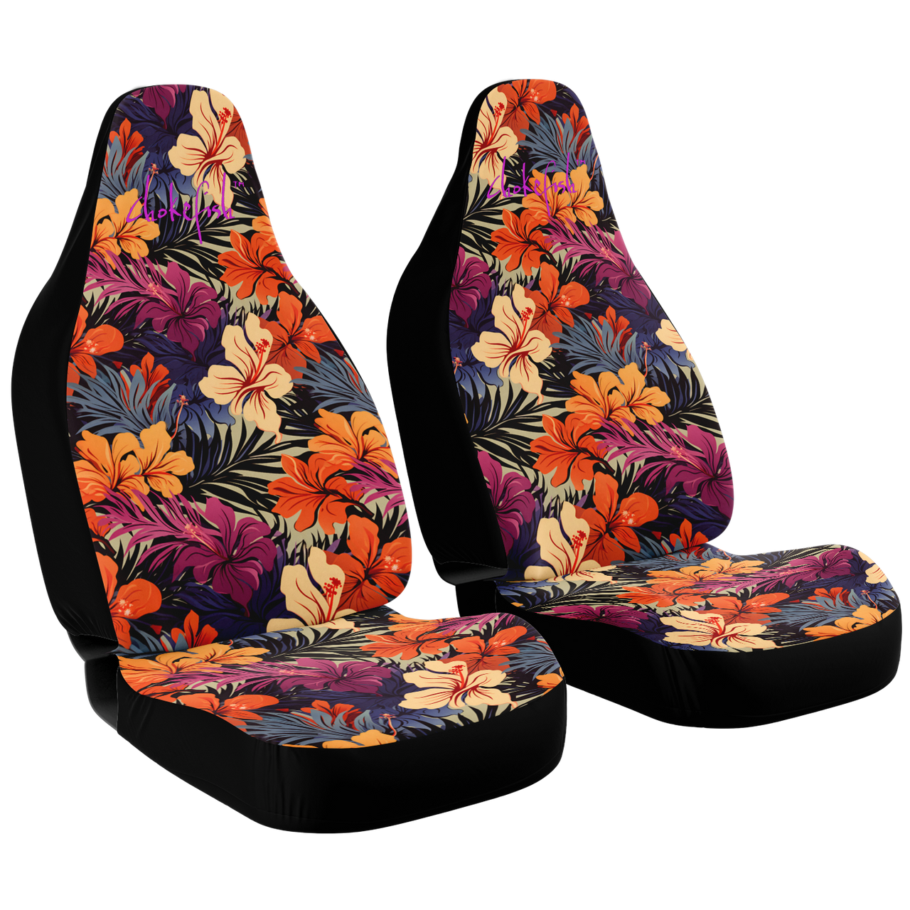 Chokefish™ Floral Seat Covers-002