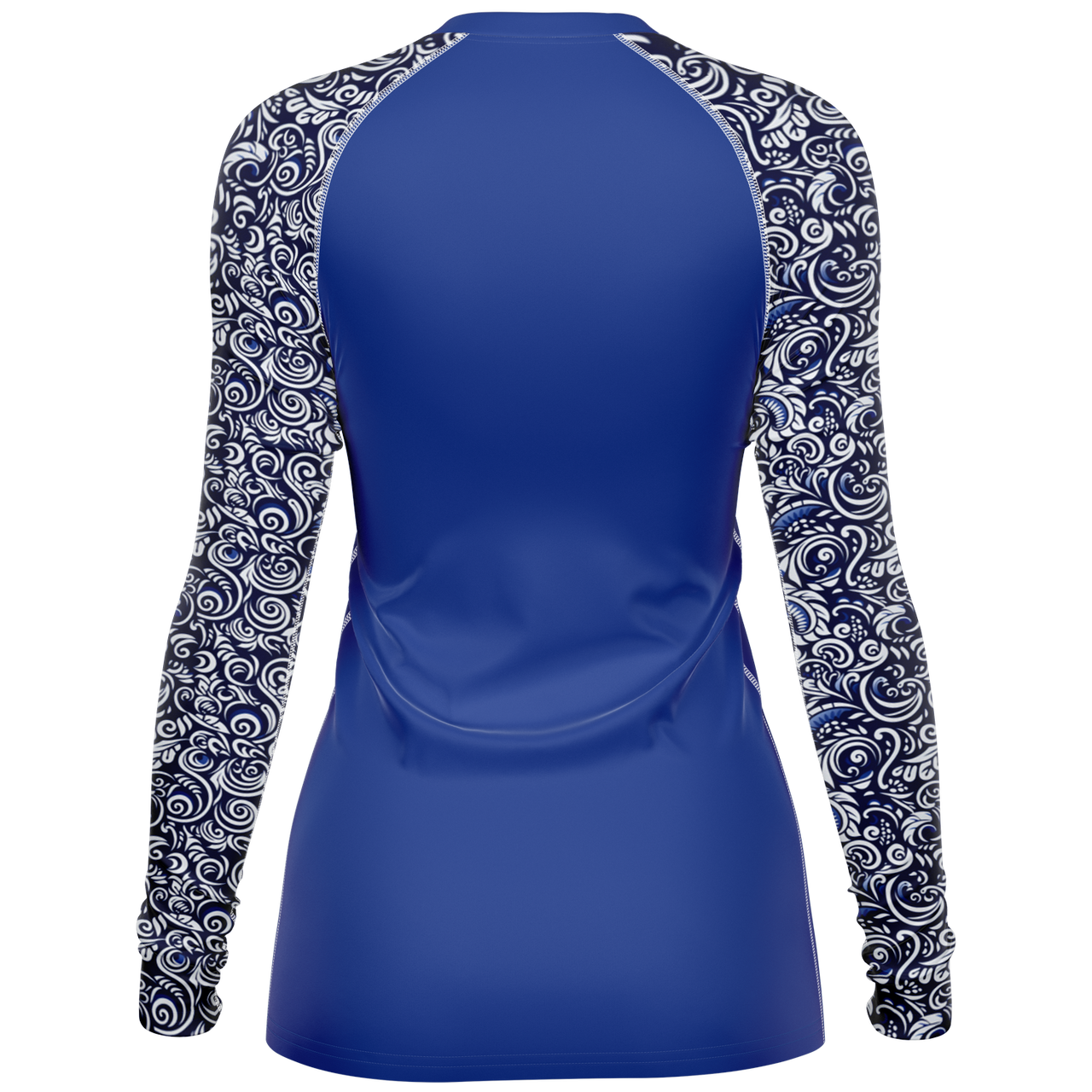 Chokefish™ Long Sleeve Rashguard Maori Woman's Shirt-007