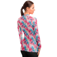 Chokefish™ Long Sleeve Rashguard Acid-Wash Woman's Shirt-001