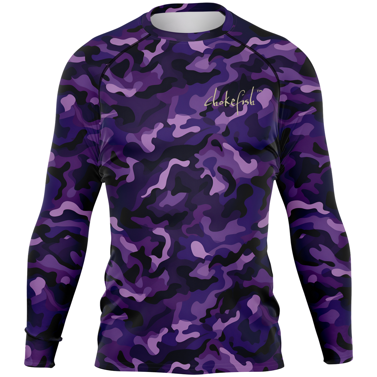 Chokefish™ Long Sleeve Rashguard Camouflage Men's Shirt-018