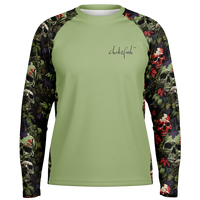 Chokefish™ Long Sleeve Every Day All Weather Skulls Shirt Men's-026