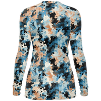Chokefish™ Long Sleeve Rashguard Acid-Wash Woman's Shirt-015