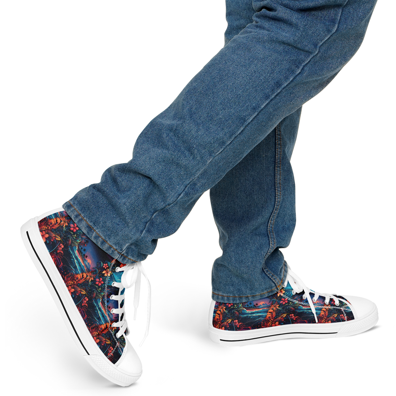 Chokefish™ Urban Peak Retro High Tops-Surfboards-002