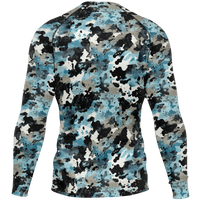 Chokefish™ Long Sleeve Rashguard Acid-Wash Men's Shirt-010