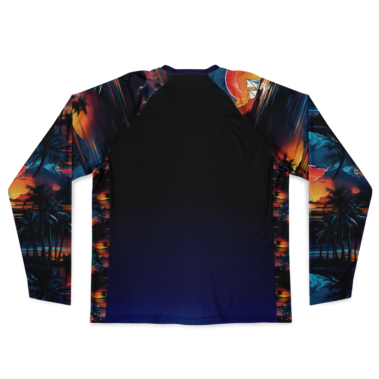 Chokefish™ Long Sleeve Every Day All Weather Trees&Boats Shirt Men's-007