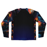 Chokefish™ Long Sleeve Every Day All Weather Trees&Boats Shirt Men's-007