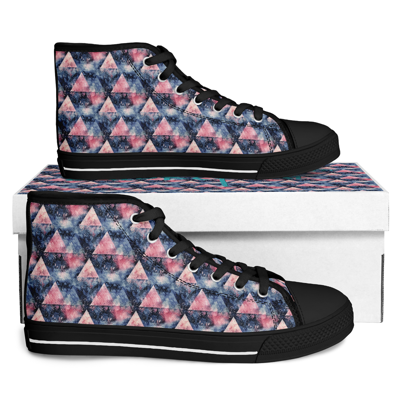 Chokefish™ Urban Peak Retro High Tops-Acid-Wash-008-2