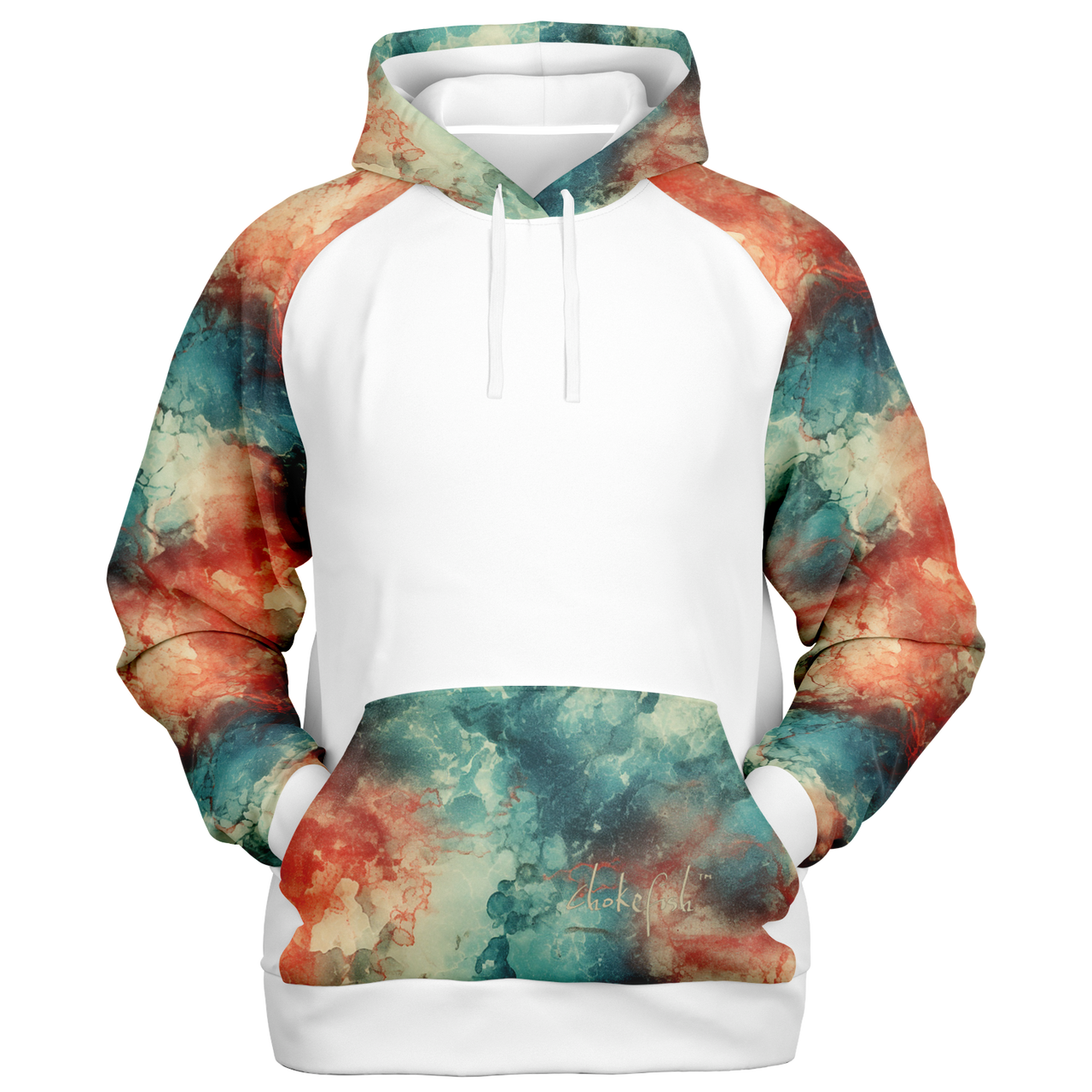 Chokefish™ Acid Wash Raglan Remix - 004W