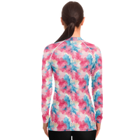 Chokefish™ Long Sleeve Rashguard Acid-Wash Woman's Shirt-001