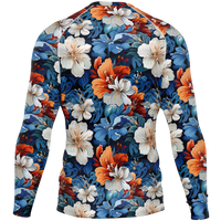 Chokefish™ Long Sleeve Rashguard Floral Men's Shirt-008
