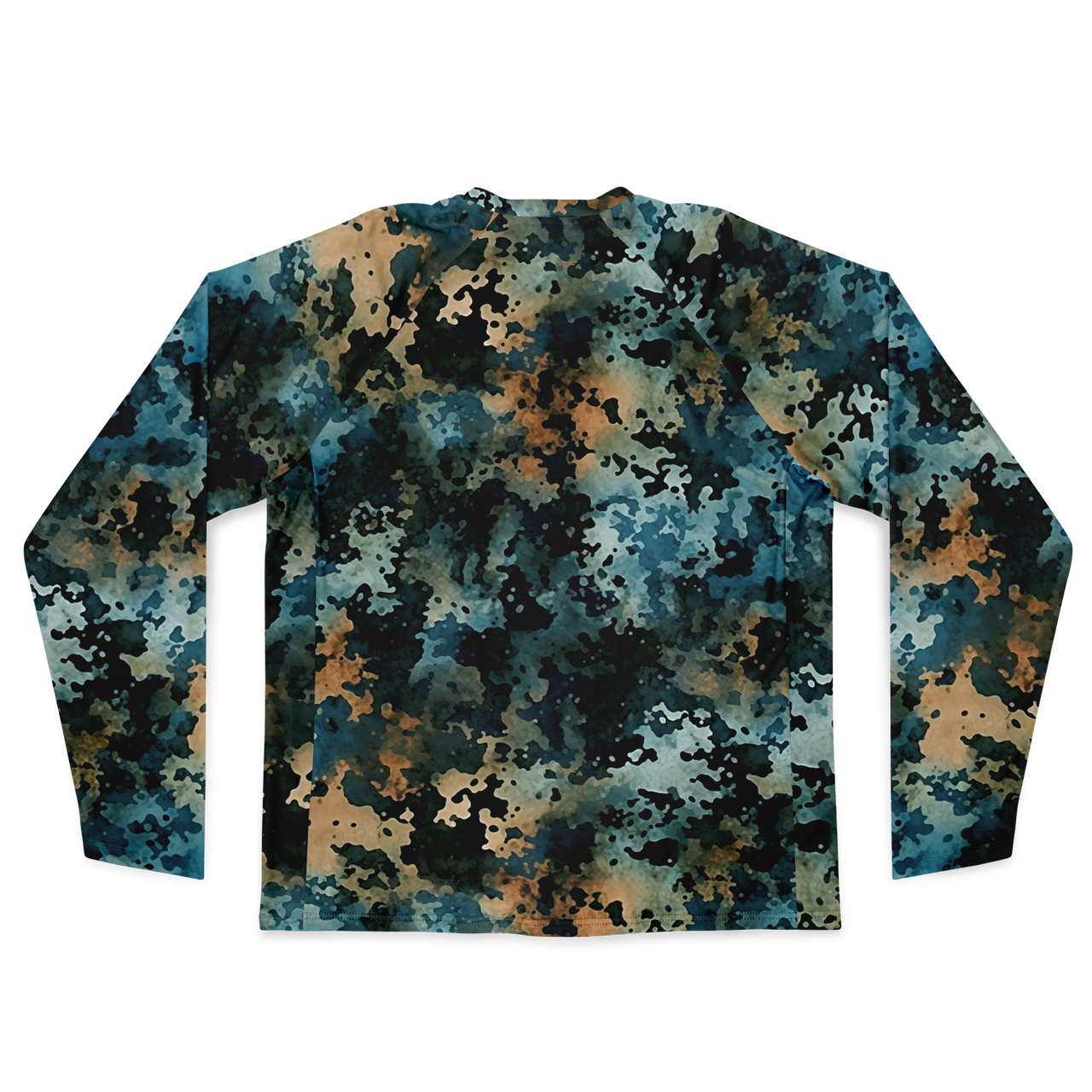 Chokefish™ Long Sleeve Every Day All Weather Acid-Wash Shirt Men's-002