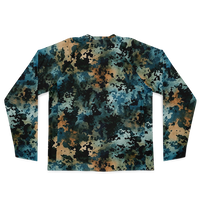 Chokefish™ Long Sleeve Every Day All Weather Acid-Wash Shirt Men's-002