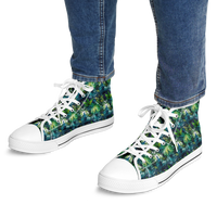 Chokefish™ Urban Peak Retro High Tops-Cannabis-012