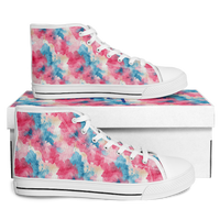 Chokefish™ Urban Peak Retro High Tops-Acid-Wash-001
