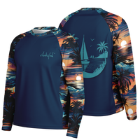 Chokefish™ Long Sleeve Every Day All Weather Trees&Boats Shirt Men's-002-Special-Edition