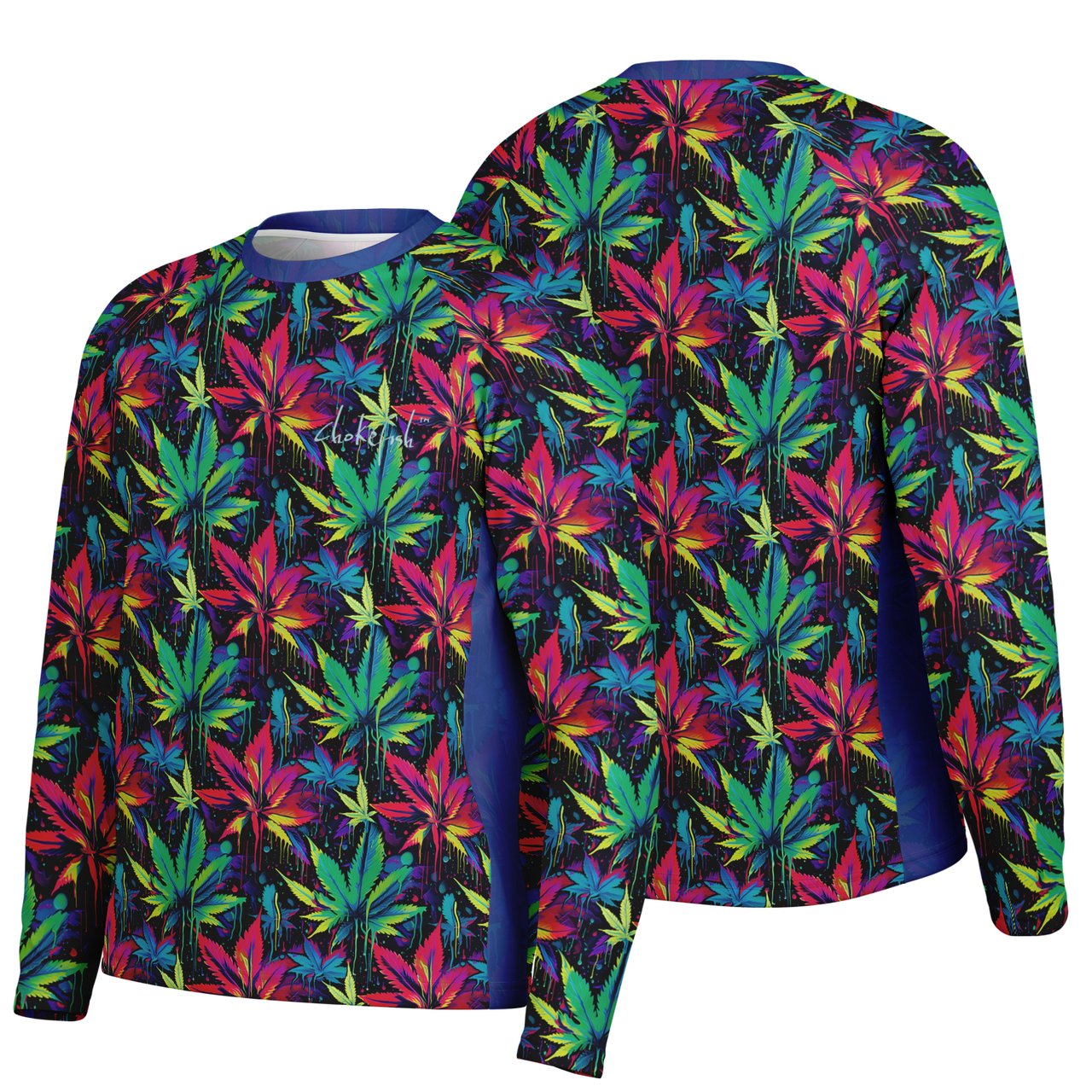 Chokefish™ Long Sleeve Every Day All Weather Cannabis Shirt Men's-008