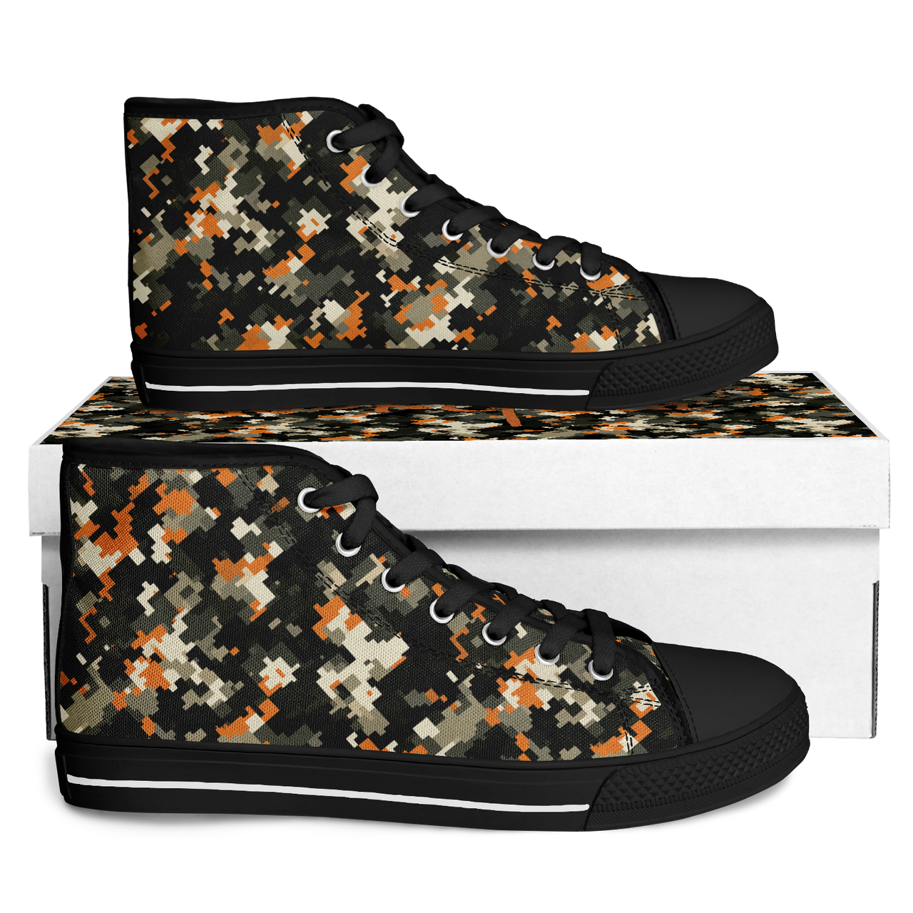 Chokefish™ Urban Peak Retro High Tops-Camouflage-015-2