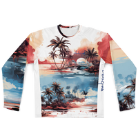 Chokefish™ Long Sleeve Every Day All Weather Trees&Boats Shirt Men's-001-Special-Edition