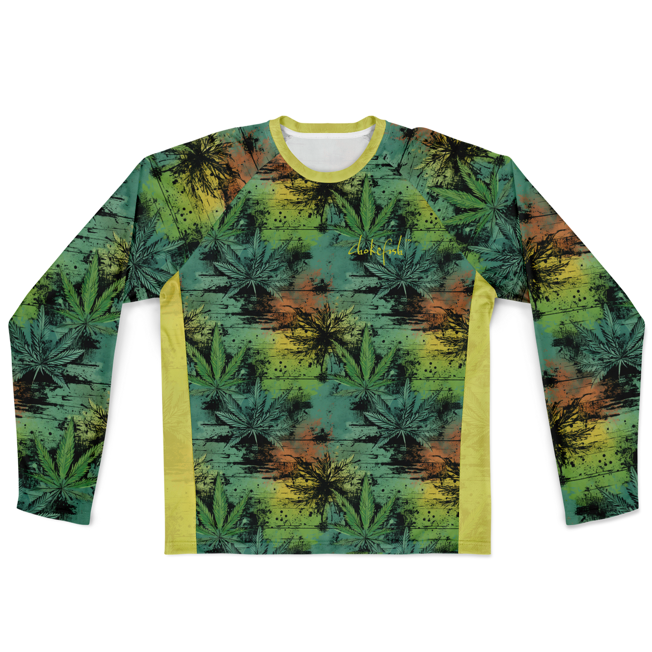 Chokefish™ Long Sleeve Every Day All Weather Cannabis Shirt Men's-003