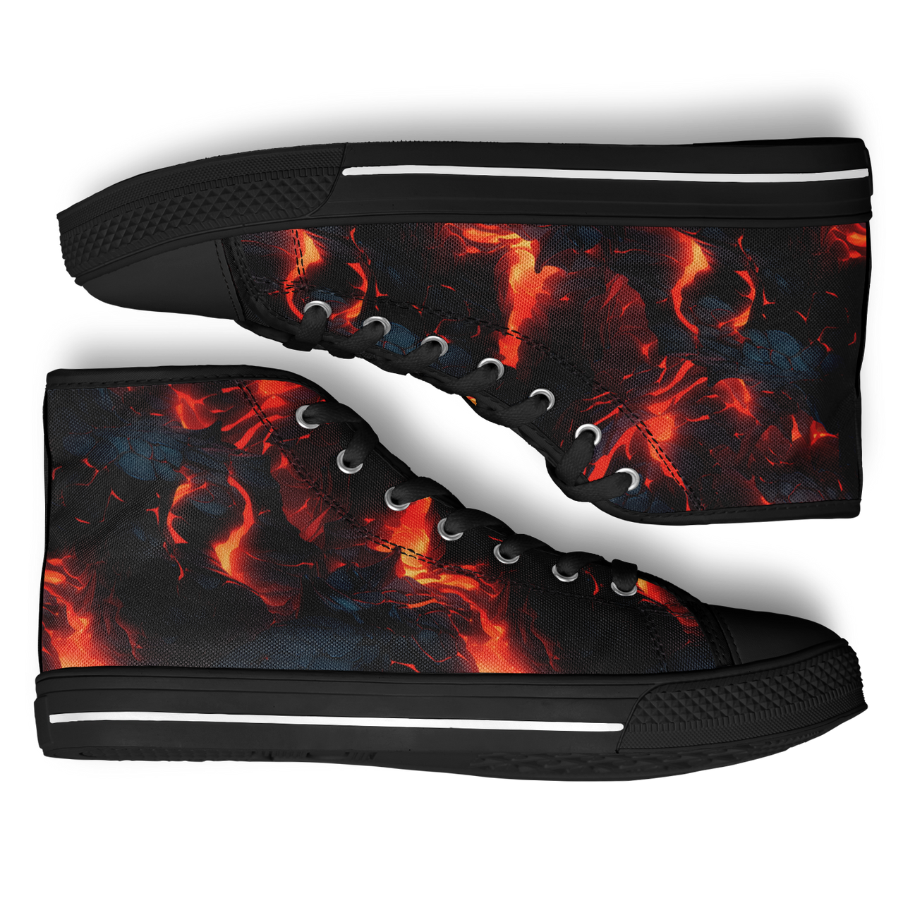 Chokefish™ Urban Peak Retro High Tops-Volcano-002-2