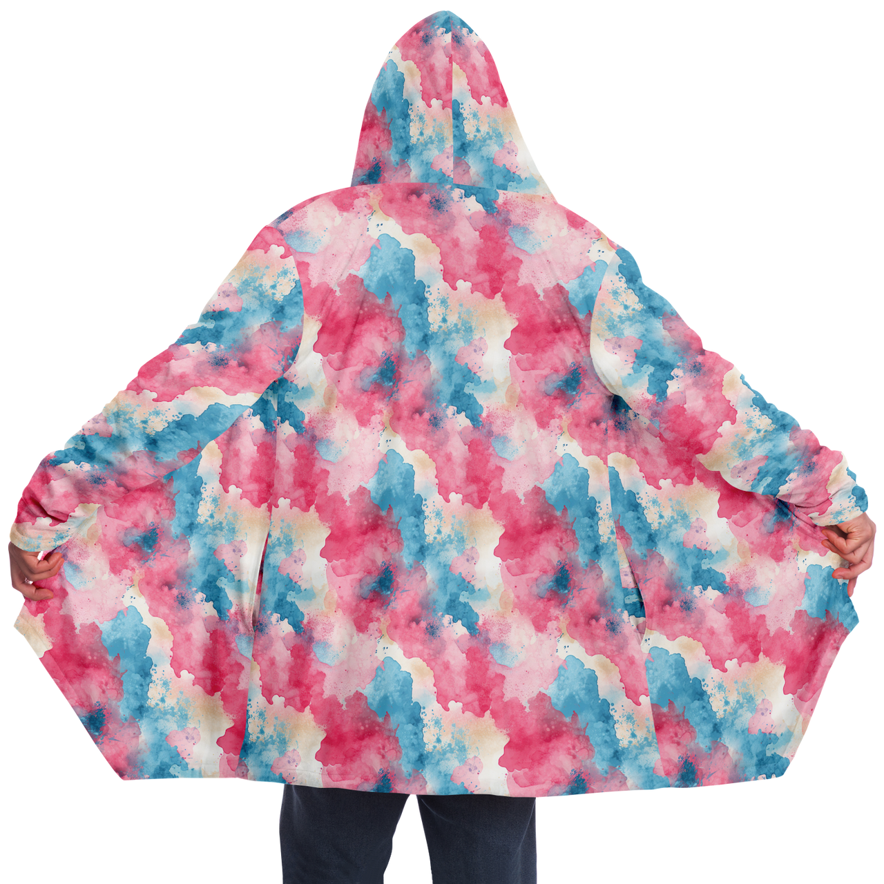 Chokefish™ Acid-Wash Cloaks Unisex-001B