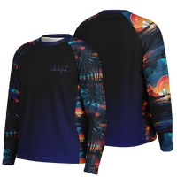 Chokefish™ Long Sleeve Every Day All Weather Trees&Boats Shirt Men's-007
