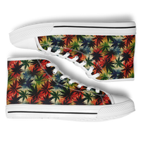 Chokefish™ Urban Peak Retro High Tops-Cannabis-004