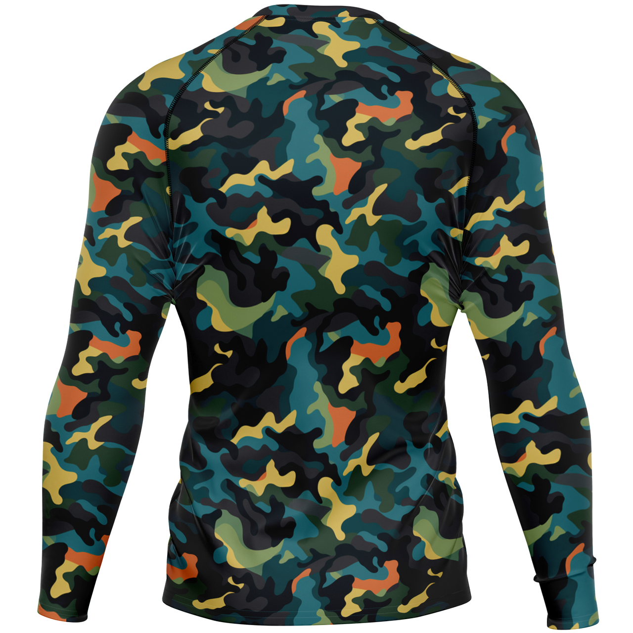 Chokefish™ Long Sleeve Rashguard Camouflage Men's Shirt-009