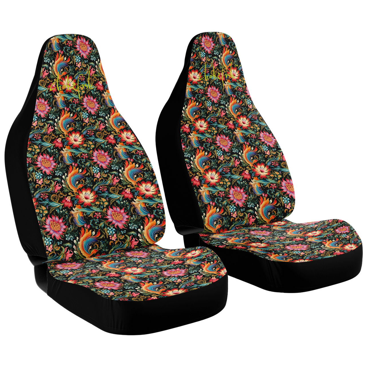 Chokefish™ Floral Seat Covers-010