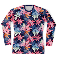 Chokefish™ Long Sleeve Rashguard Cannabis Men's Shirt-001