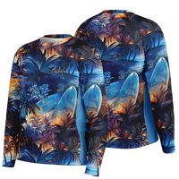 Chokefish™ Long Sleeve Every Day All Weather Surfboards Shirt Men's-005