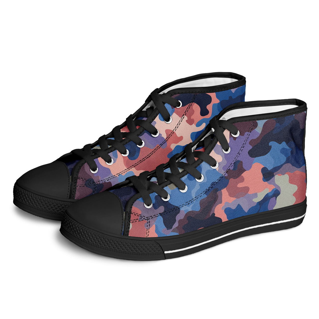 Chokefish™ Urban Peak Retro High Tops-Camouflage-004-2