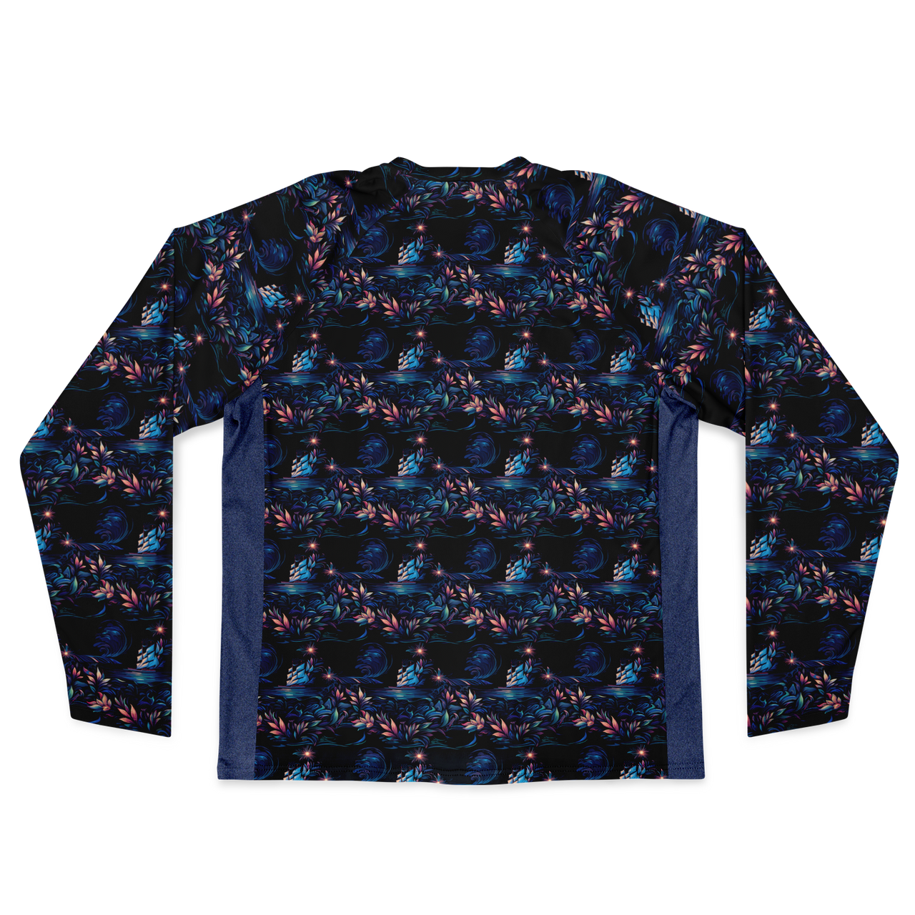 Chokefish™ Long Sleeve Every Day All Weather Trees&Boats Shirt Men's-019
