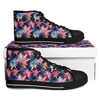 Chokefish™ Urban Peak Retro High Tops-Cannabis-001-2