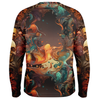Chokefish™ Long Sleeve Every Day All Weather Skulls Shirt Men's-001