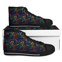 Chokefish™ Urban Peak Retro High Tops-Cannabis-011-2