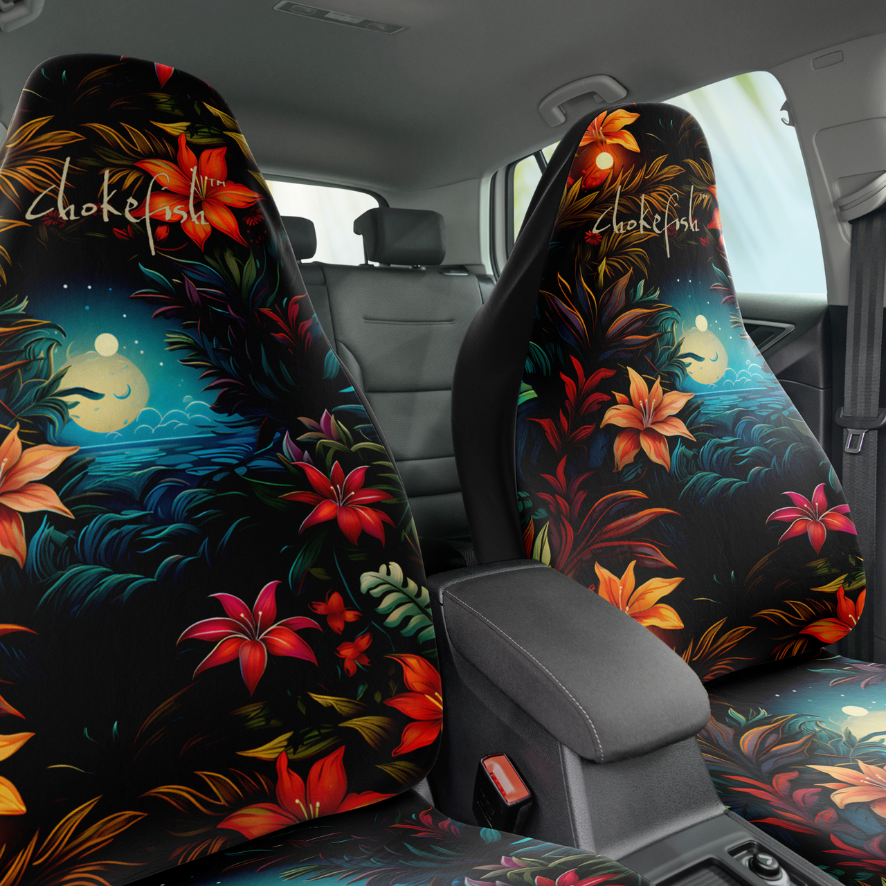 Chokefish™ Floral Seat Covers-016